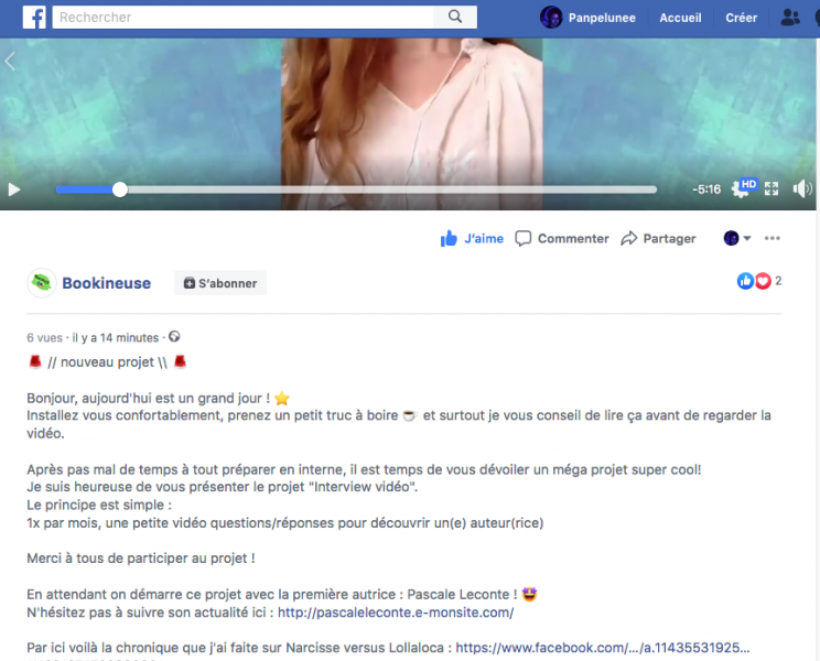 Vide o bookineuse interview 2020 vril2